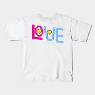 love voxel Kids T-Shirt